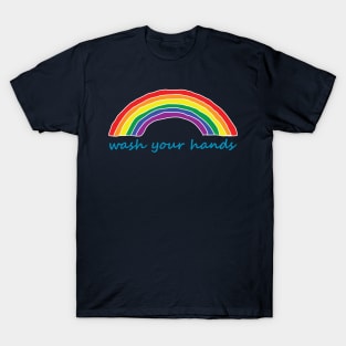 Rainbow Wash Your Hands T-Shirt